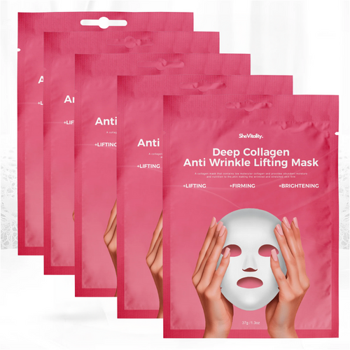 5x Mascarilla Antiarrugas